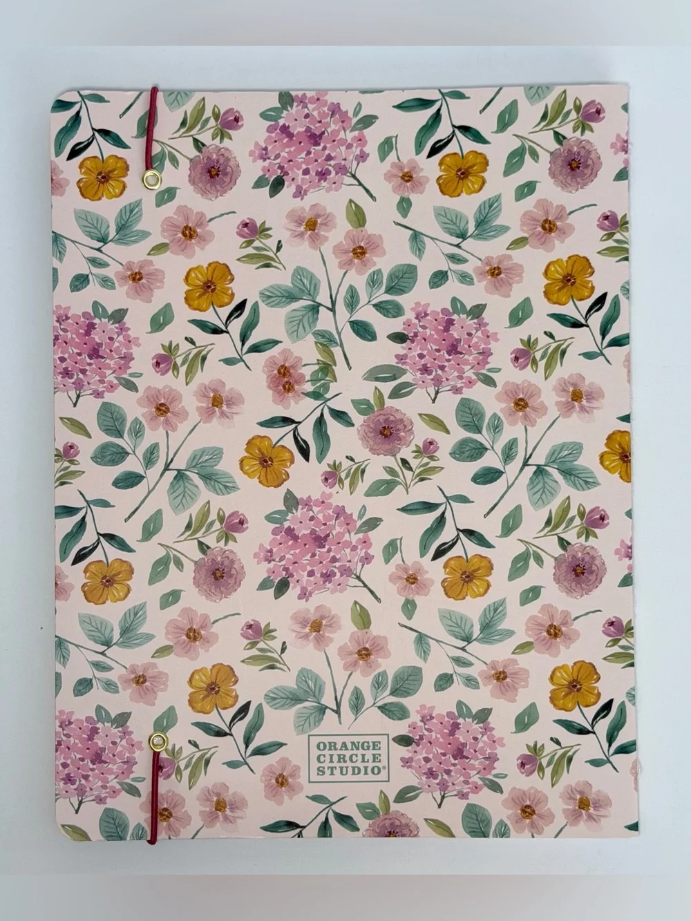 2027 Floral Monthly Planner - Pink